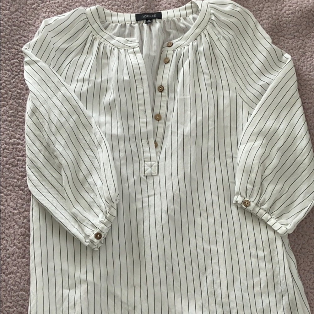 Roolee stripped blouse